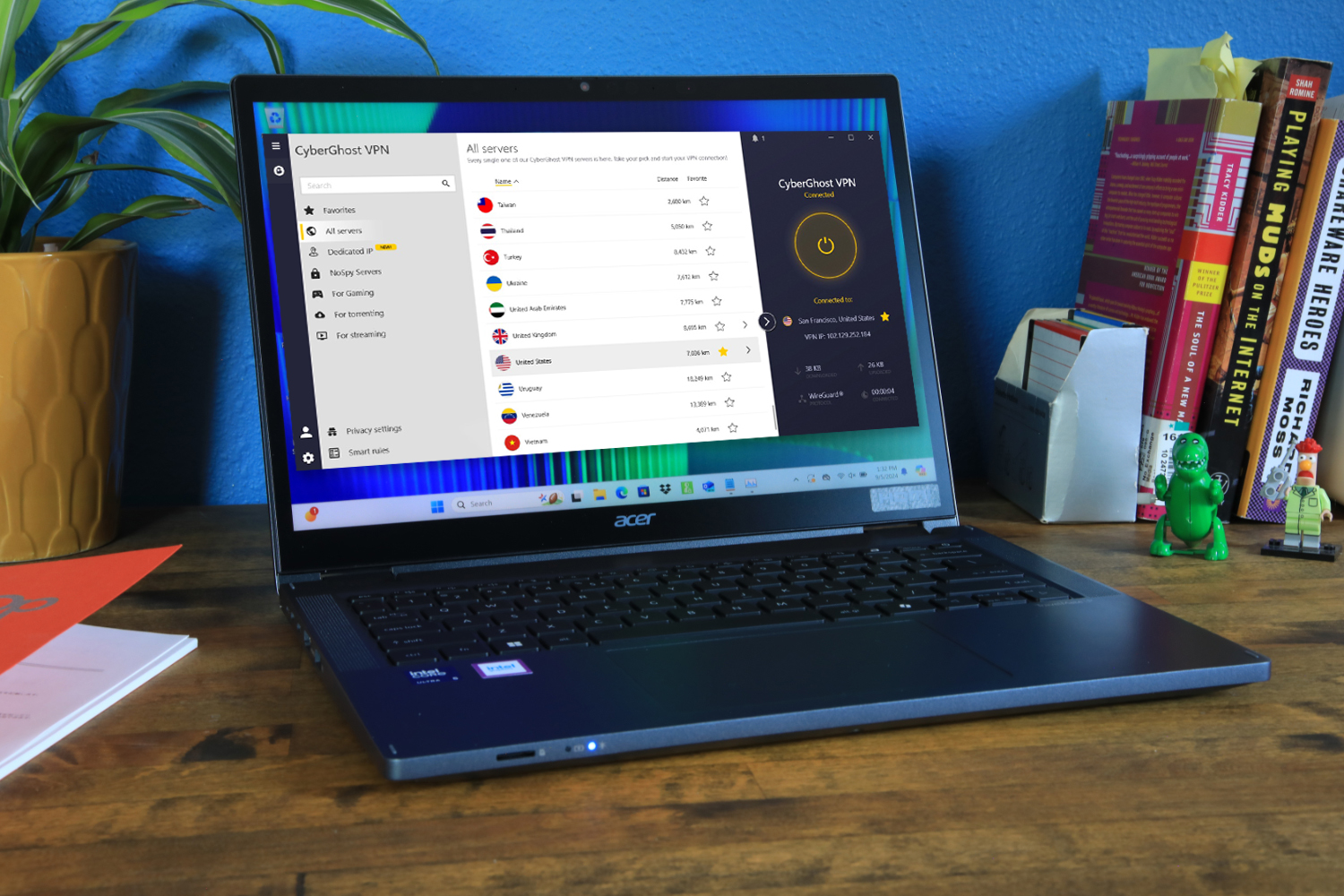 CyberGhost – Best VPN for travelers