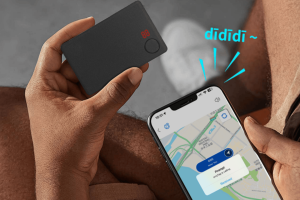 This Android-compatible GPS tracker slips into your wallet and ID lanyard — Ships free!