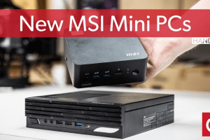 Watch us dig into MSI's newest mini PCs