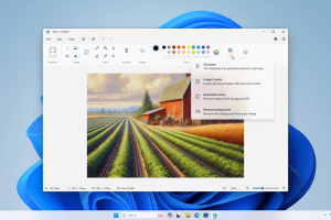 Microsoft Paint gets Copilot button for generative AI features