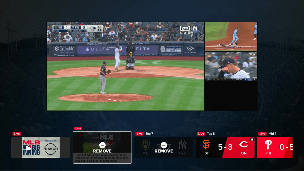 MLB TV multiview